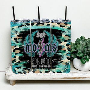 Bad Moms 20oz Tumbler With Metal Straw